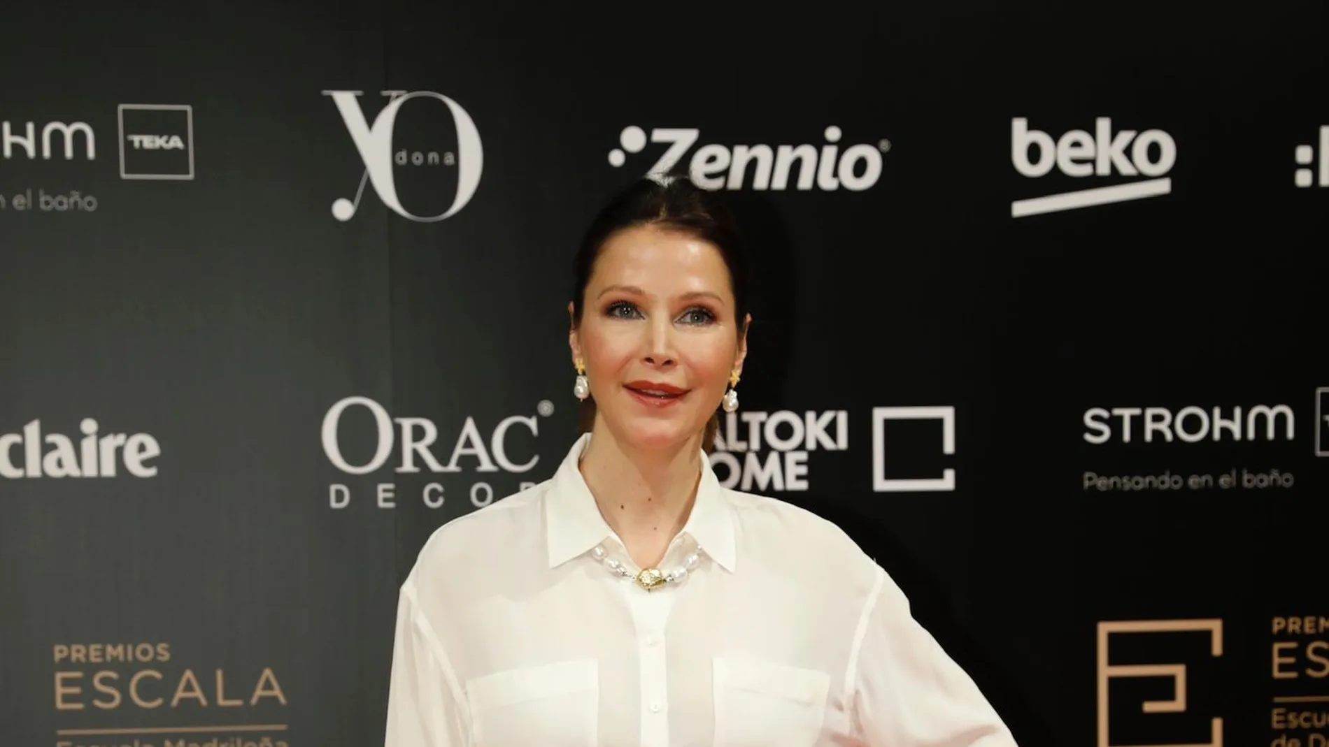 Esther Doña en los Premios Escala de Interiorismo
