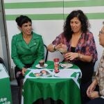 Teresa Rodríguez y Sandra Heredia