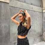 Anna Padilla con conjunto de H&M.