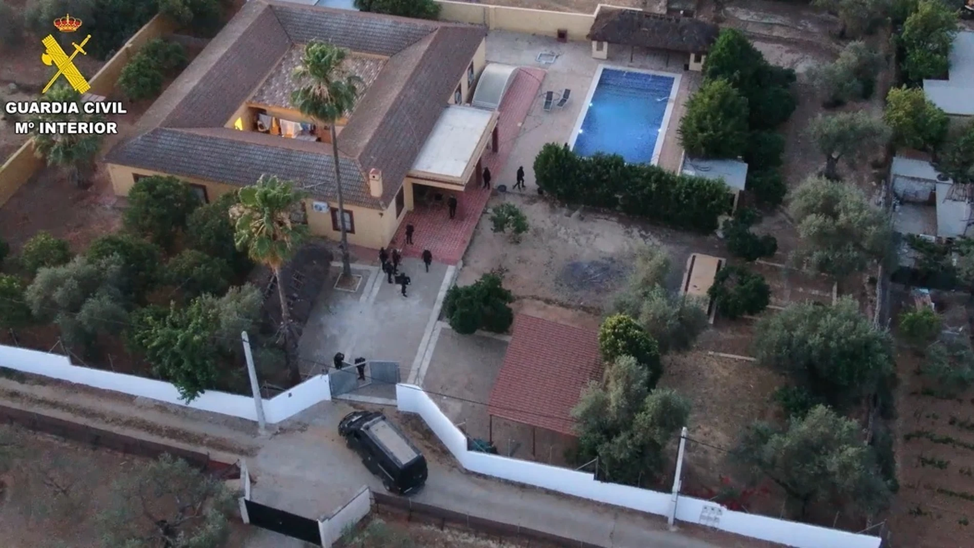 Un total de 130 agentes han participado en la operación