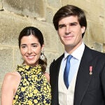 Belén Corsini, una invitada 10 en la boda de Blanca Sainz y Guillermo de Comenge