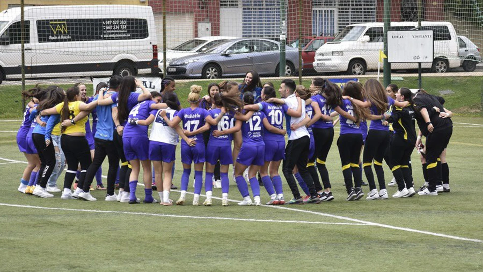 Jugadoras de la U.D. Bovedana