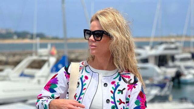 Amelia Bono tiene el conjunto de lino más elegante de Zara.
