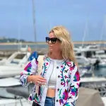 Amelia Bono tiene el conjunto de lino más elegante de Zara.