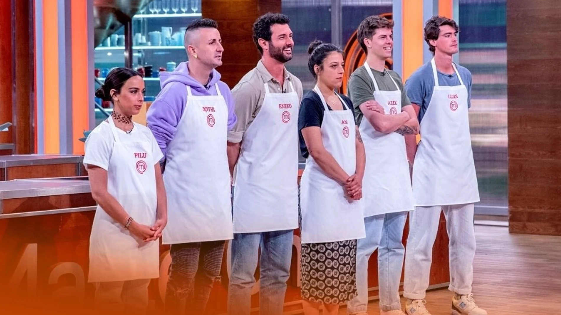 Los 6 aspirantes a ganar 'MasterChef11': Pilu, Jotha, Eneko, Ana, Alex y Lluis