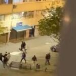 Imagen de un tiroteo en La Mina