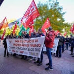 Manifestación de Inspectores de Trabajo.