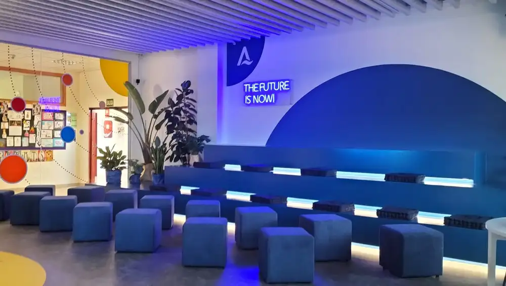 El nuevo aula del colegio mallorquín Agora Portals donde se enseñará Inteligencia Artificial desde el curso 2023-2024