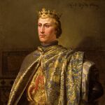 Retrato de Pedro I de Castilla realizado por el pintor Joaquín Domínguez Bécquer en 1857 