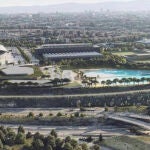 Así será la playa urbana del Atlético con olas para surfear: la más grande de Europa