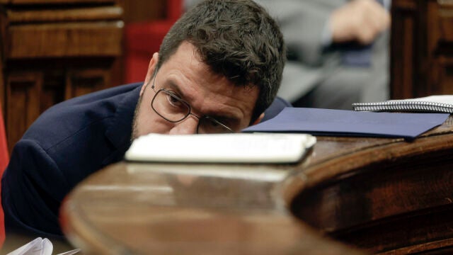 Sesion de control en el Parlament