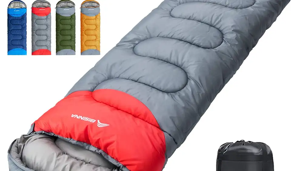 Saco de dormir con almohada con buenas opiniones
