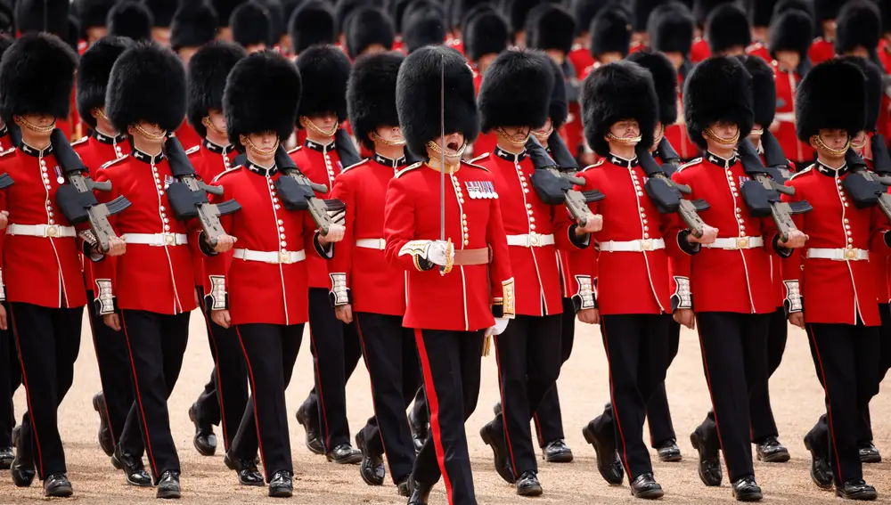 Trooping the Colour for King Charles III Birthday Parade in London