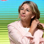 Yolanda Díaz en acto "La España que merecemos"