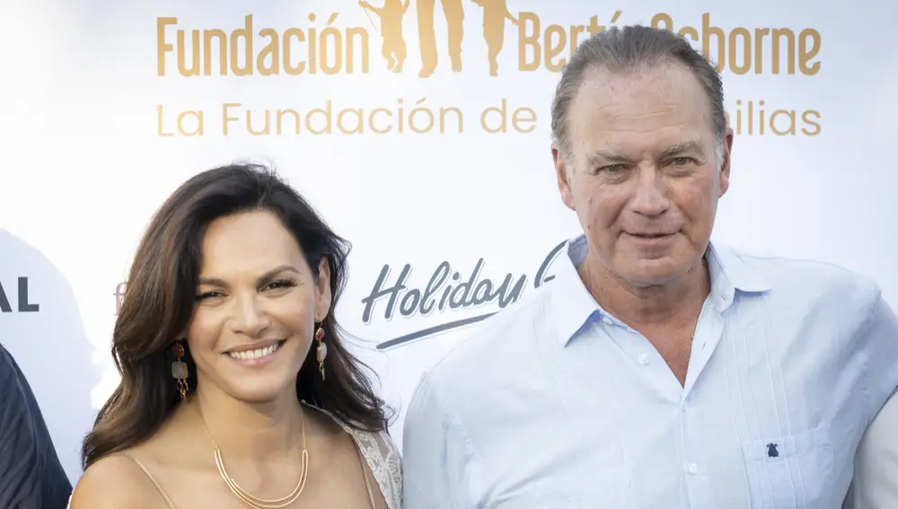 Bertín Osborne y Fabiola Martínez