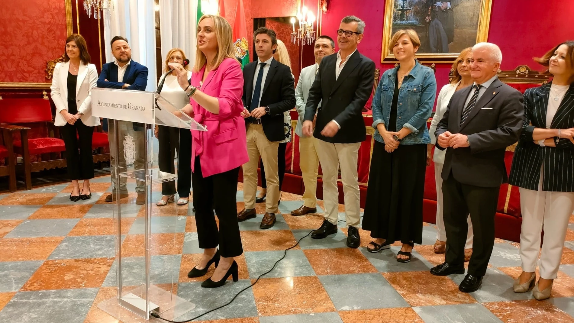 La alcaldesa de Granada, Marifrán Carazo