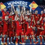 La Selección española de futbol levanta la UEFA Nations League