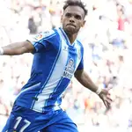 Martin Braithwaite con el Espanyol