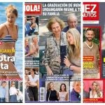 Combo revistas del corazón hoy