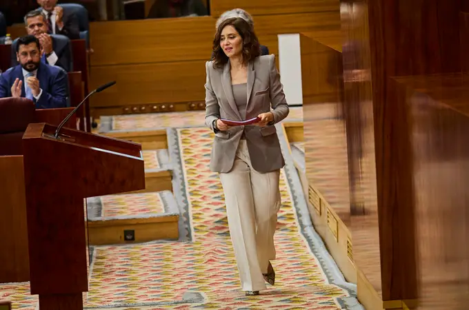 Ayuso augura en su investidura el final del Gobierno Ayuso augura en su investidura el final del Gobierno