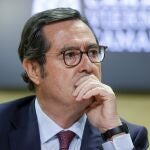El presidente de la Confederación Española de Organizaciones Empresariales (CEOE), Antonio Garamendi