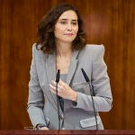 Isabel Diaz Ayuso investidura Asamblea de Madrid © Alberto R. Roldán / Diario La Razon.
