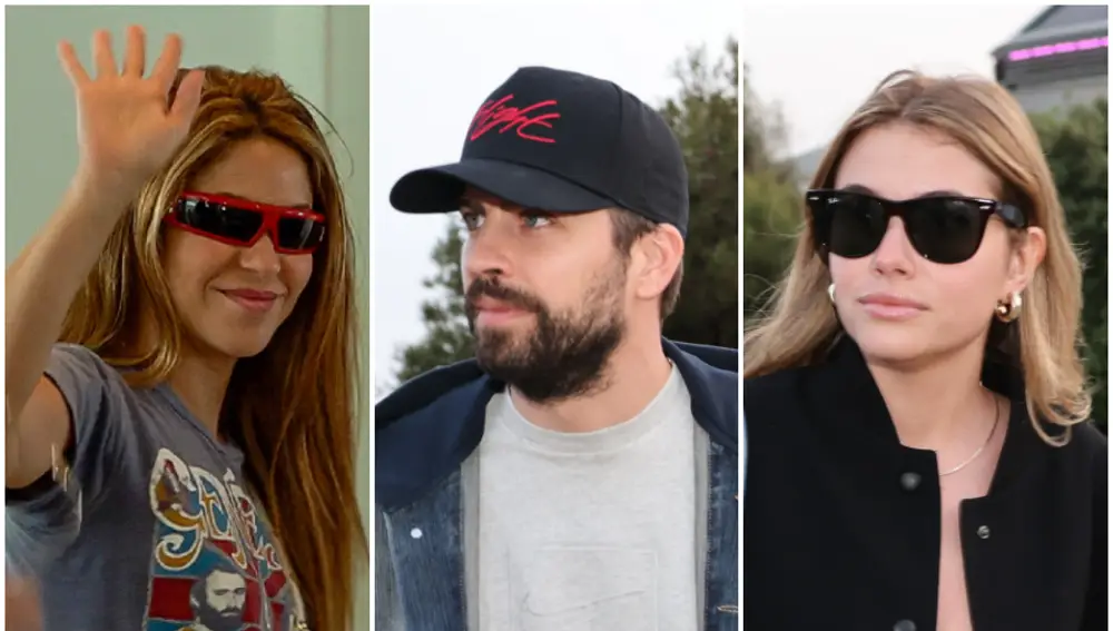 Shakira, Gerard Piqué y Clara Chía