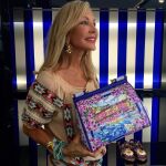 Carmen Lomana con look boho.