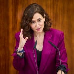 Isabel Diaz Ayuso. Investidura Asamblea de Madrid © Alberto R. Roldán