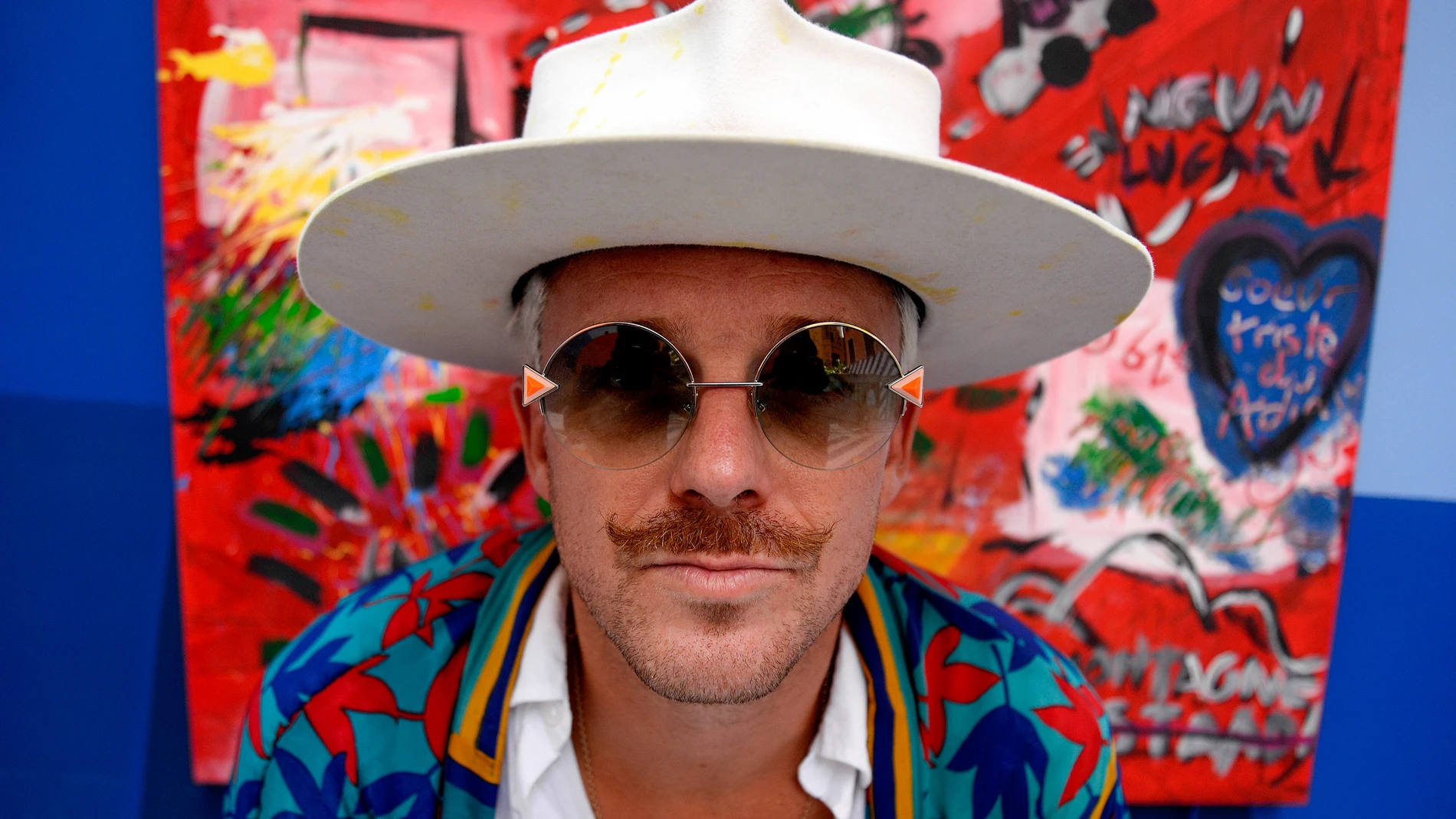 Aldo Comas during Galeria Red 2020 event in Palma