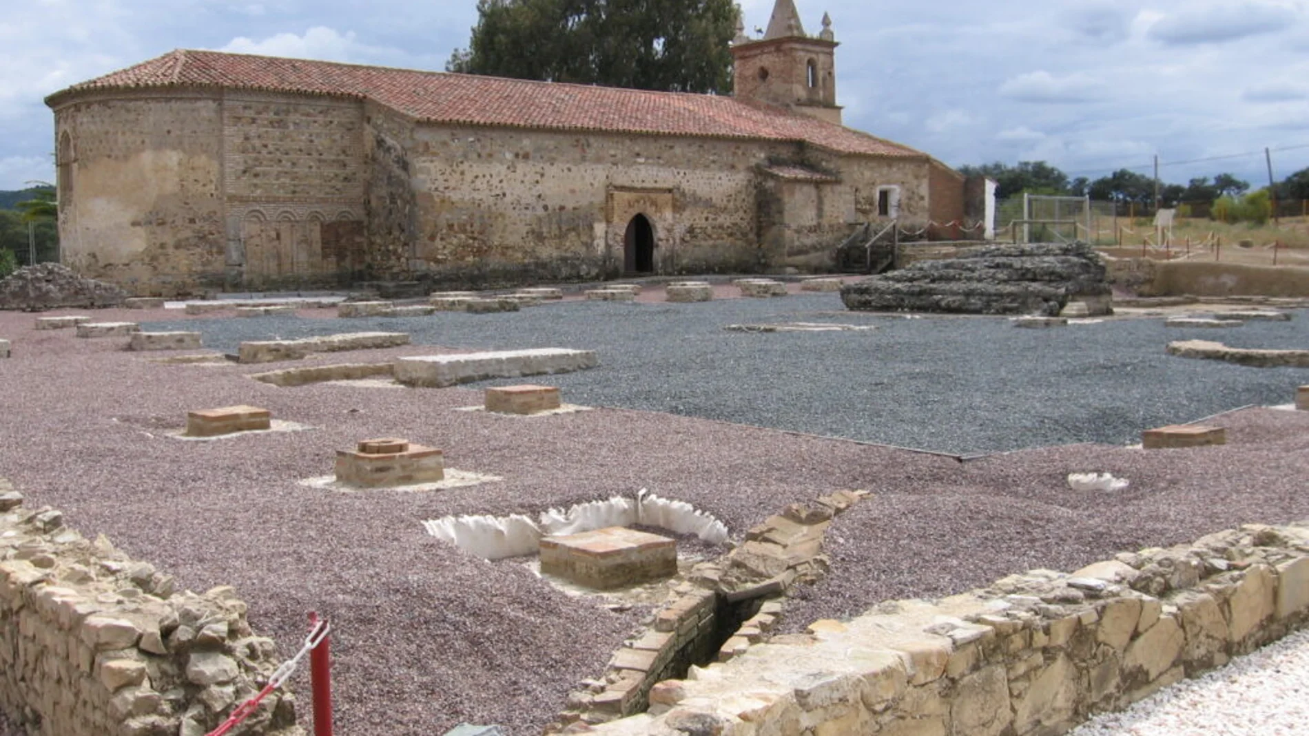 Yacimiento romano de Turóbriga, en Aroche (Huelva)