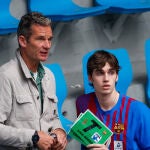 Iñaki Urdangarin junto a su hijo Pablo