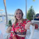 Carmen Lomana en Mallorca.