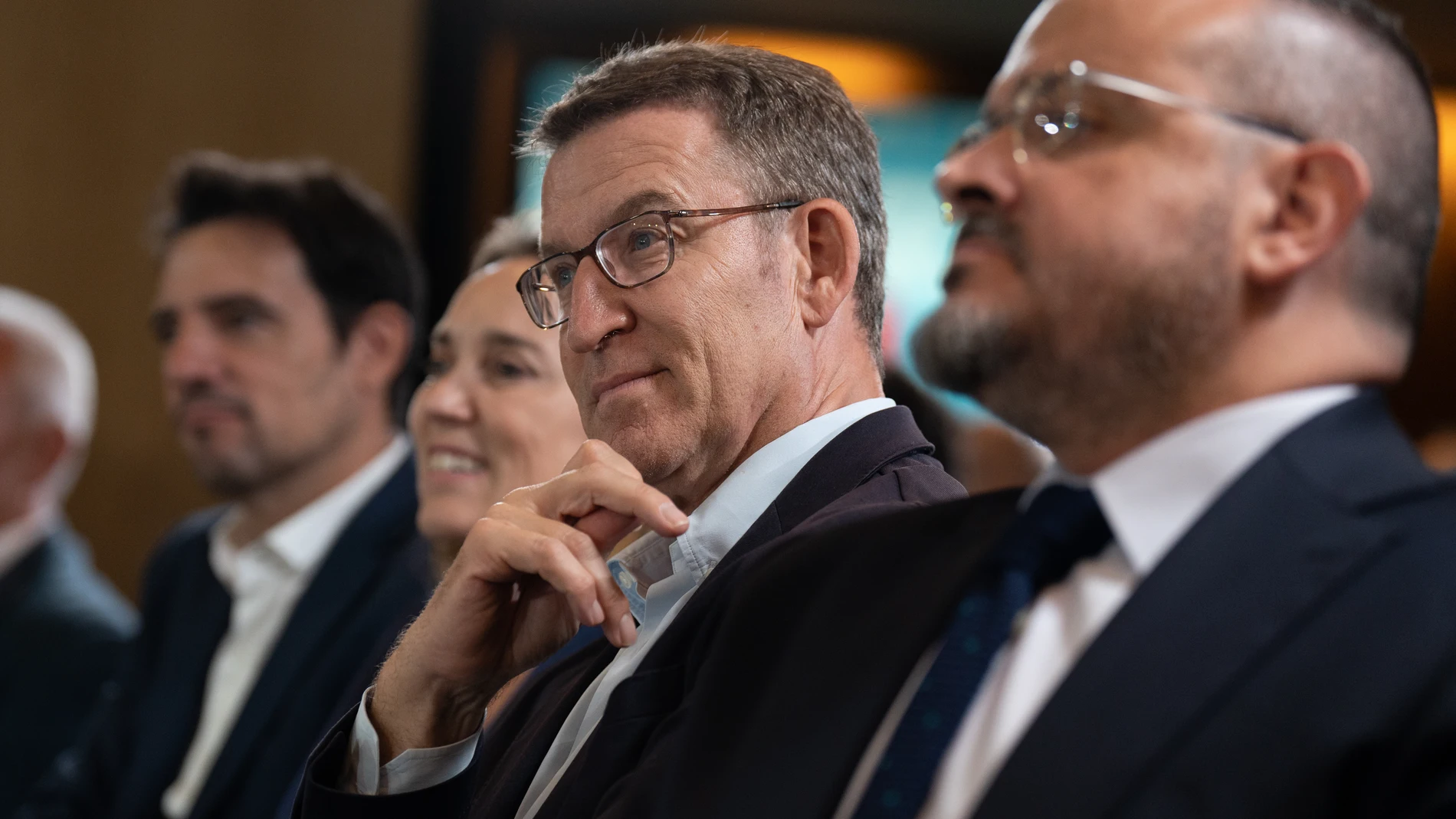 El presidente del PP, Alberto Núñez Feijóo, durante un acto sectorial del Partido Popular sobre economía, en Casa Seat, a 26 de junio de 2023, en Barcelona, Catalunya (España). 26 JUNIO 2023;ECONOMIA;ECONOMIA SECTORIAL;PP David Zorrakino / Europa Press 26/06/2023