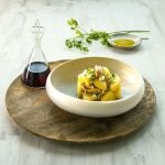 Papas aliñás con vinagre de Jerez 