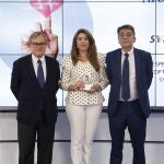 Francisco Marhuenda, Ana Isabel Jiménez y Sergio Alonso