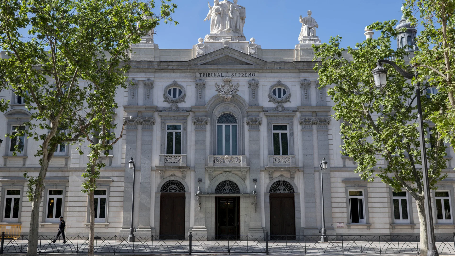 Fachada del Tribunal Supremo