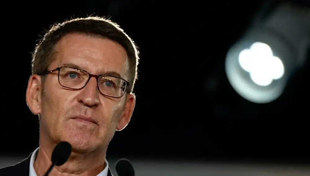 El líder del PP, Alberto Núñez Feijóo