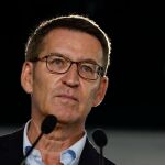 El líder del PP, Alberto Núñez Feijóo