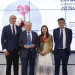 Enrique Ruiz Escudero, el Dr. Pedro Guillén, Pilar Guillén y Sergio Alonso 