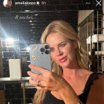 Amelia Bono con vestido de rebajas de Zara. 