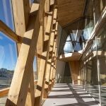 Impulso verde es el primer edificio público de altura construido con madera certificada FSC de España