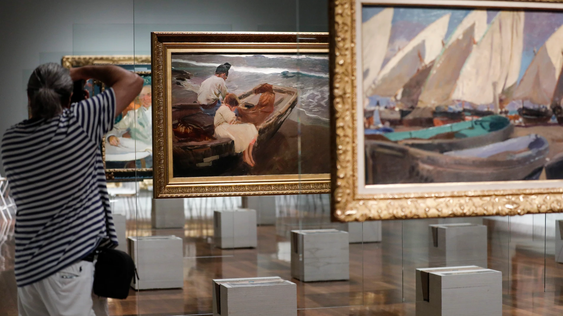 Imagen de la muestra «Colección Masaveu. Sorolla», que se exhibe en el Museo de Bellas Artes San Pío V de Valencia