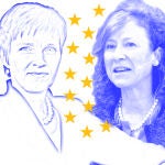 Claudia Buch y Margarita Delgado