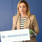 Almudena Martínez del Junco, secretaria general del PP en Cádiz