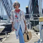 Carmen Gimeno con pantalón de Zara.