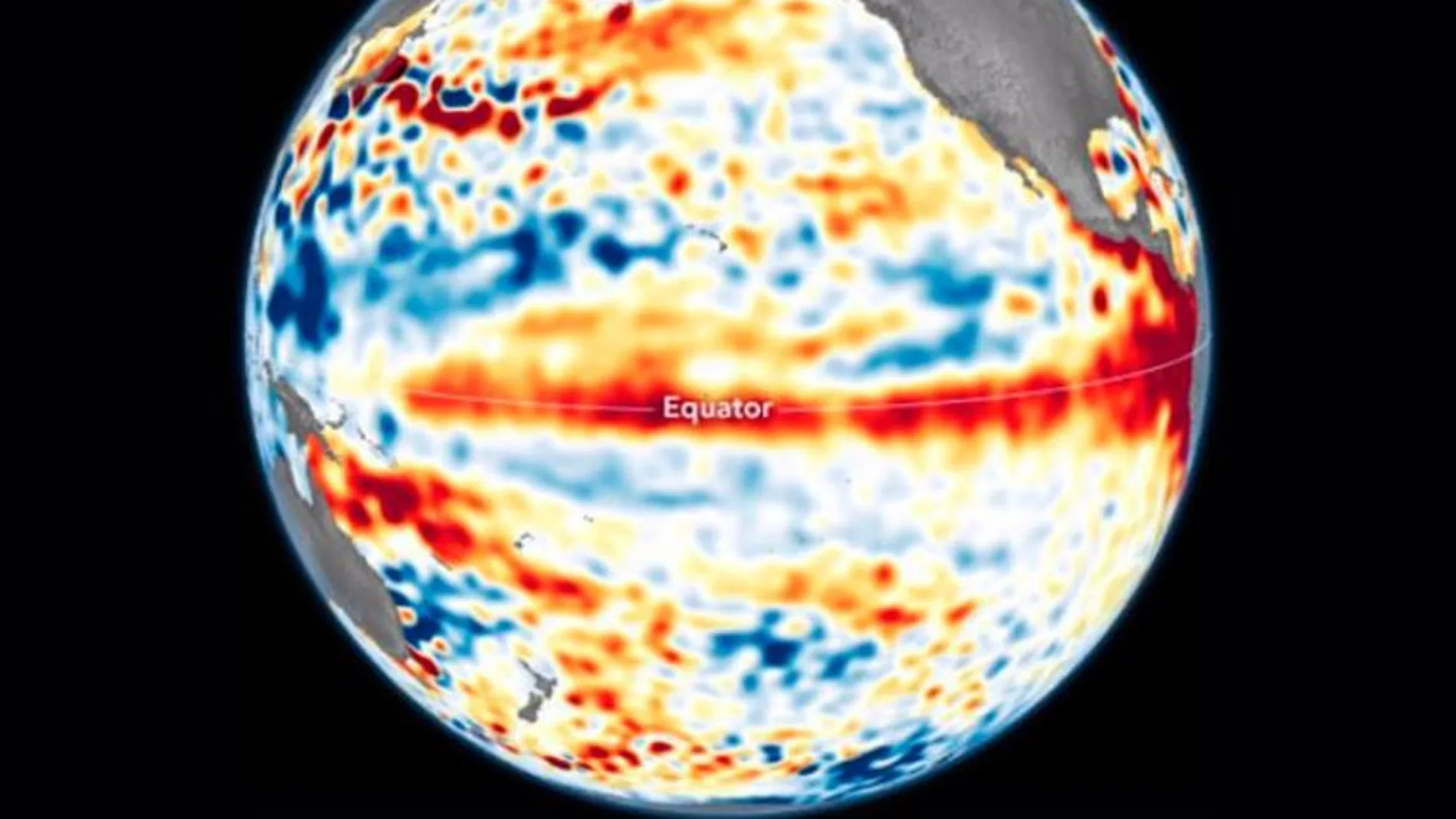 Efecto de El Niño en el Pacífico en 2023
