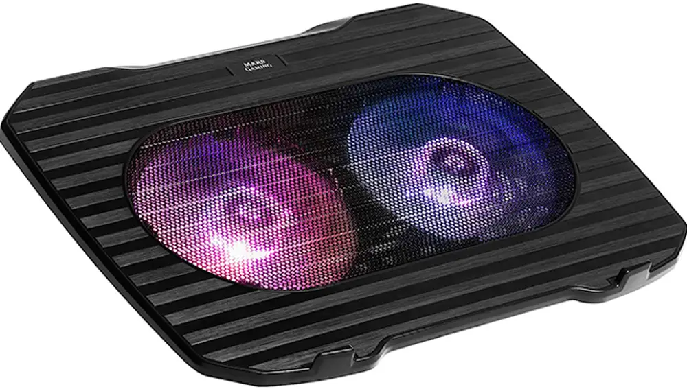 Base de refrigeración para portátiles de 15,6 pulgadas de Mars Gaming.