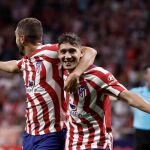 Nahuel Molina con el Atlético de Madrid