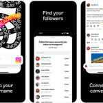 Capturas de la app de Threads.